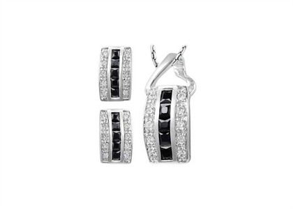 Rhodium Plated | Fashion Pendant Sets